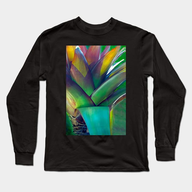 Theme Tropicale Long Sleeve T-Shirt by EileenMcVey